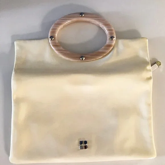 Kate Spade Ivory Patent Leather Jocelyn Clutch - Picture 6 of 8